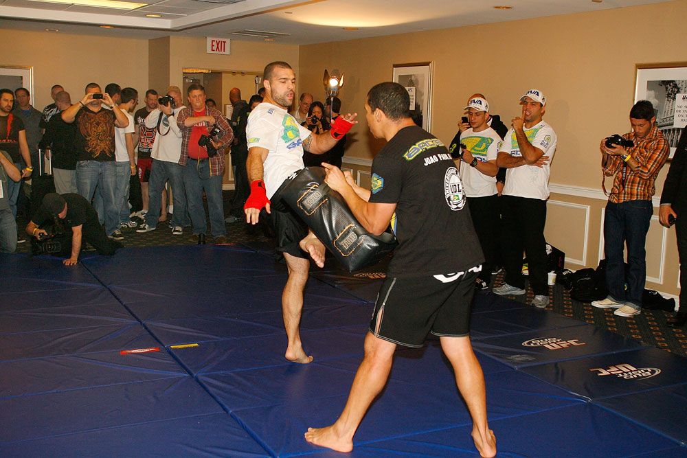 UFC 128 Open Workouts: Shogun Rua