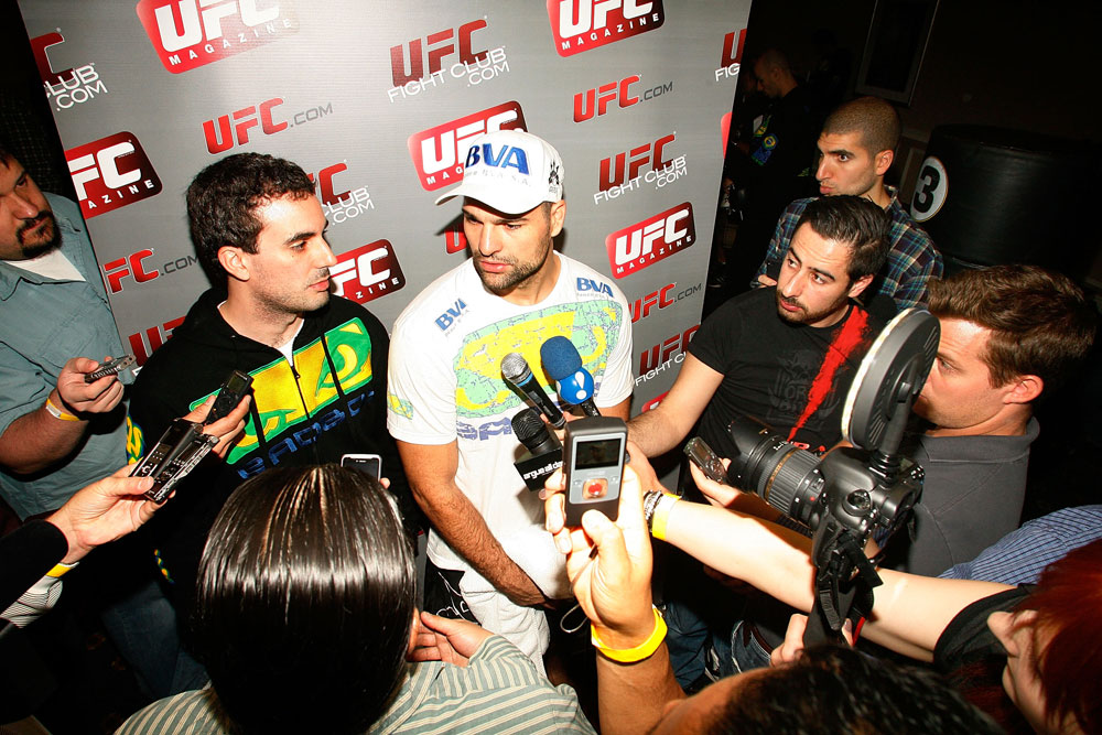 UFC 128 Open Workouts: Shogun Rua