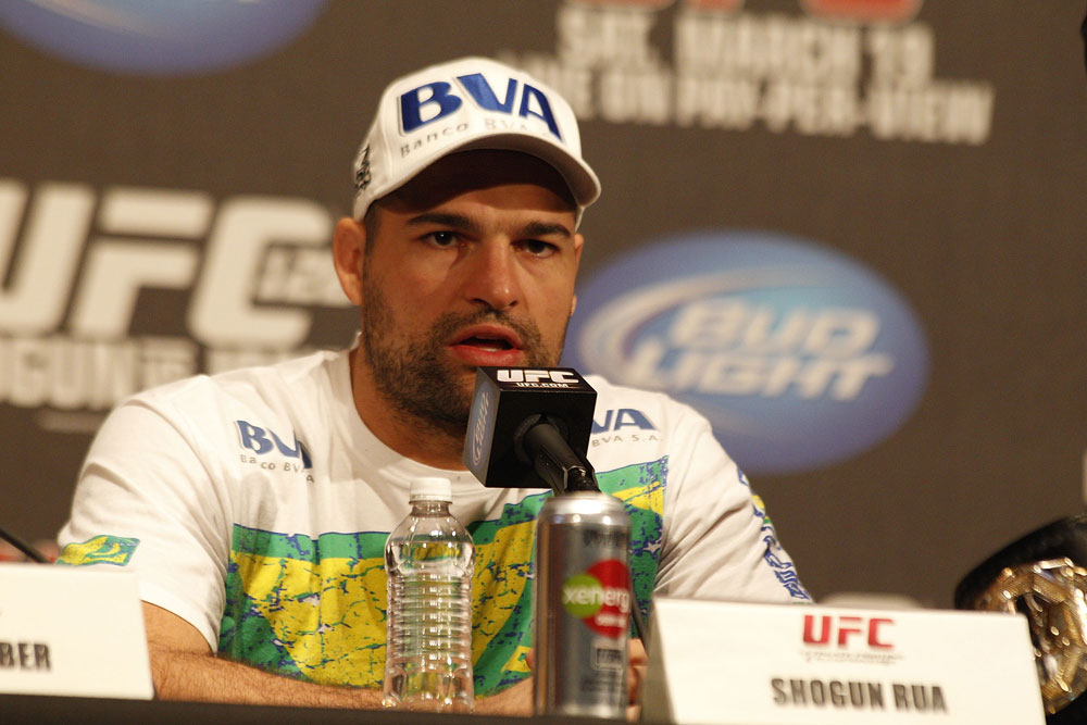 UFC 128: Pre-Fight Press Conference: Mauricio "Shogun" Rua