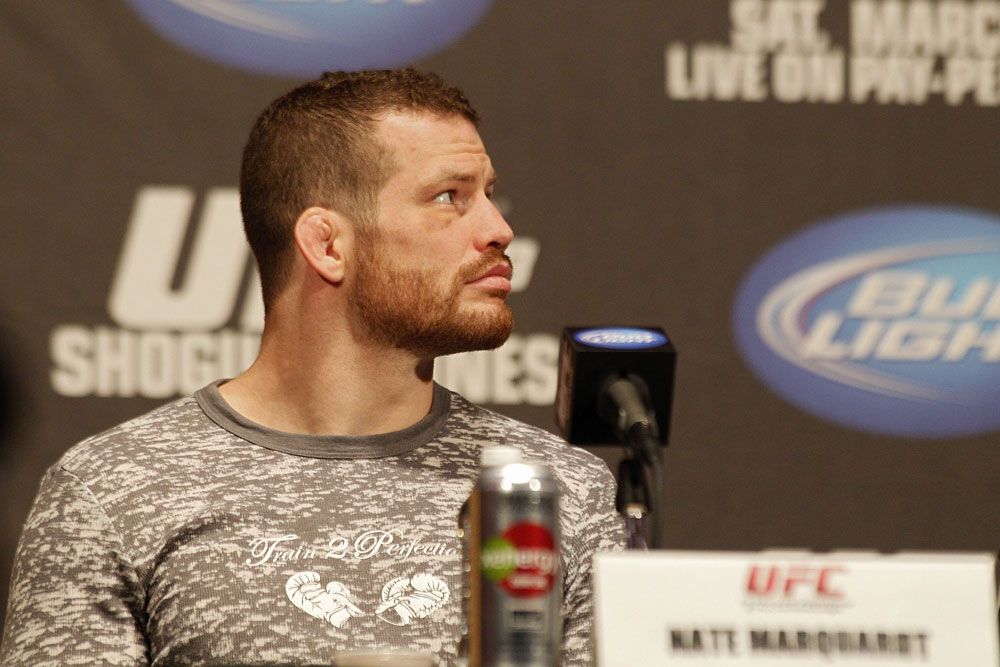 UFC 128: Pre-Fight Press Conference: Nate Marquardt