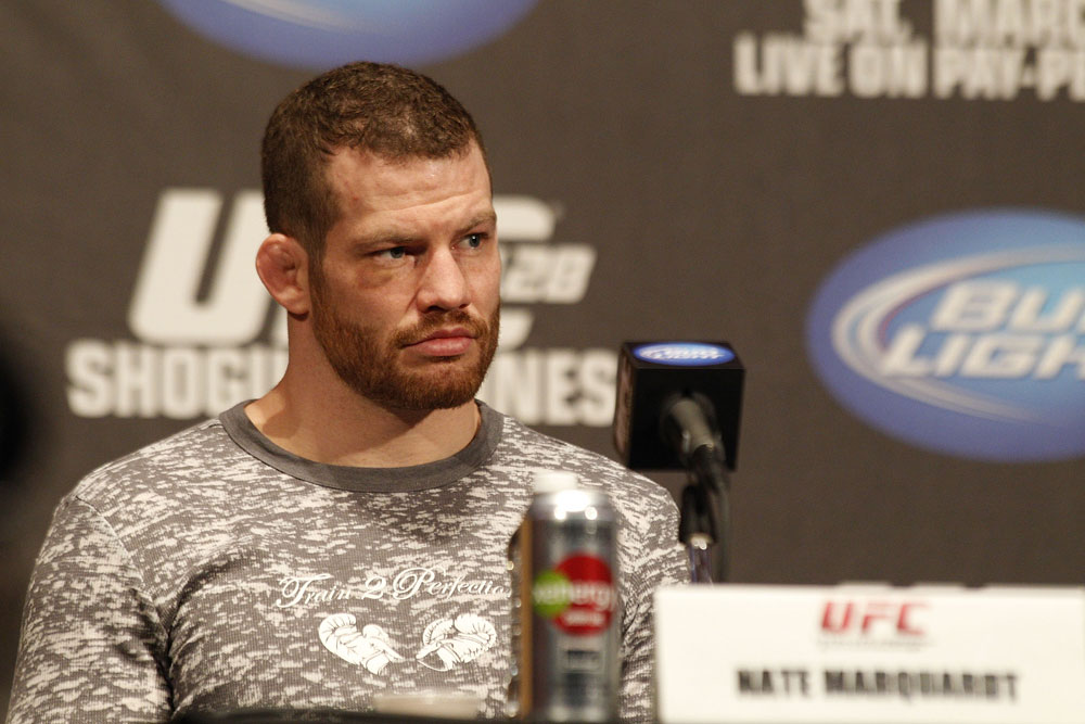 UFC 128: Pre-Fight Press Conference: Nate Marquardt