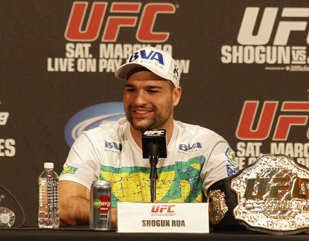 UFC 128: Pre-Fight Press Conference: Shogun Rua