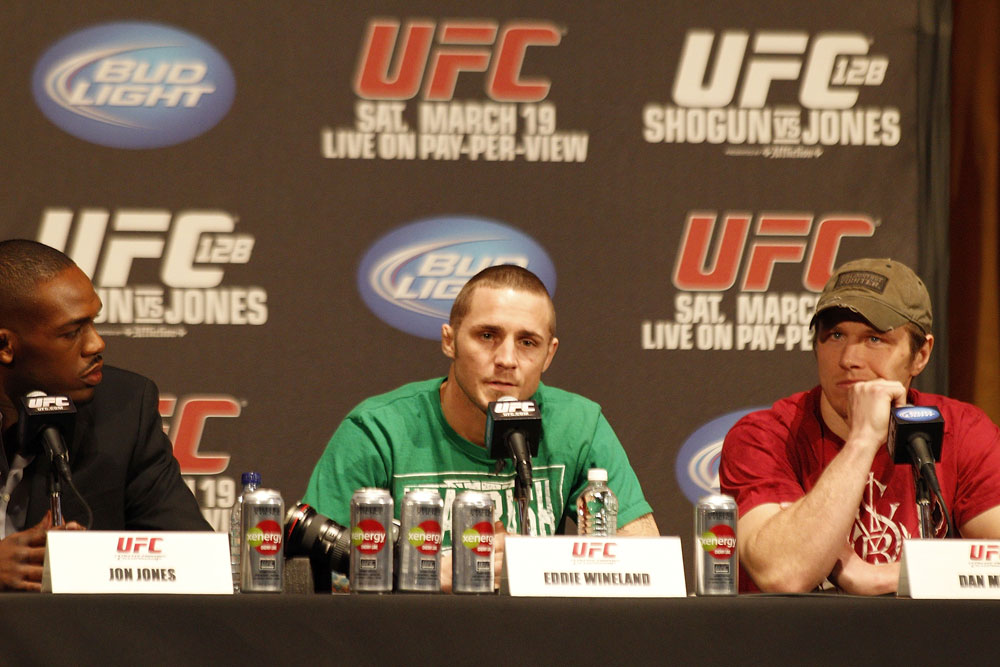 UFC 128: Pre-Fight Press Conference: Jon Jones, Eddie Wineland and Dan Miller