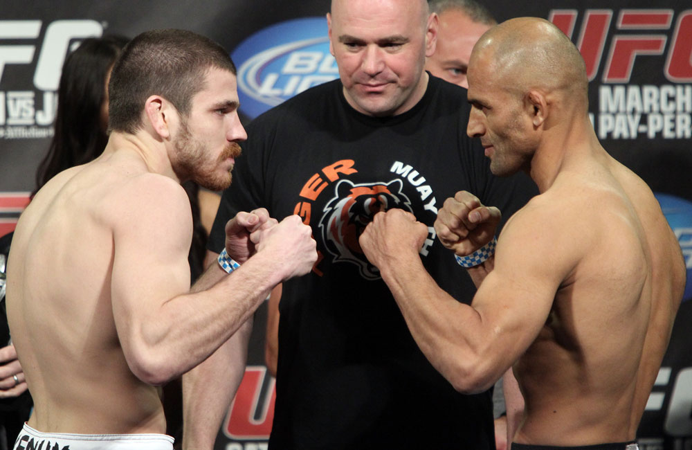 UFC 128 Weigh-ins: J. Miller vs. Shalorus