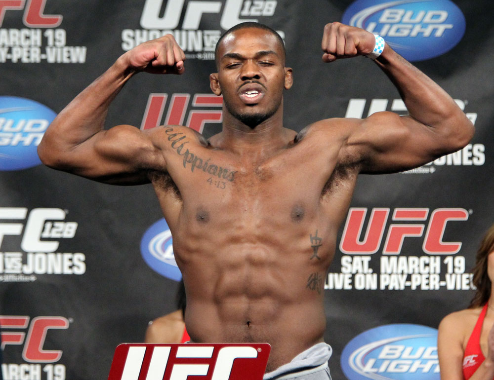 UFC 128 Weigh-ins: Jon "Bones" Jones