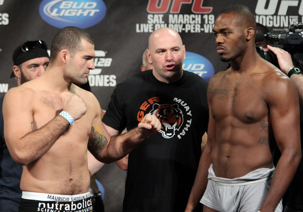 UFC 128 Weigh-ins: Mauricio "Shogun" Rua vs. Jon "Bones" Jones