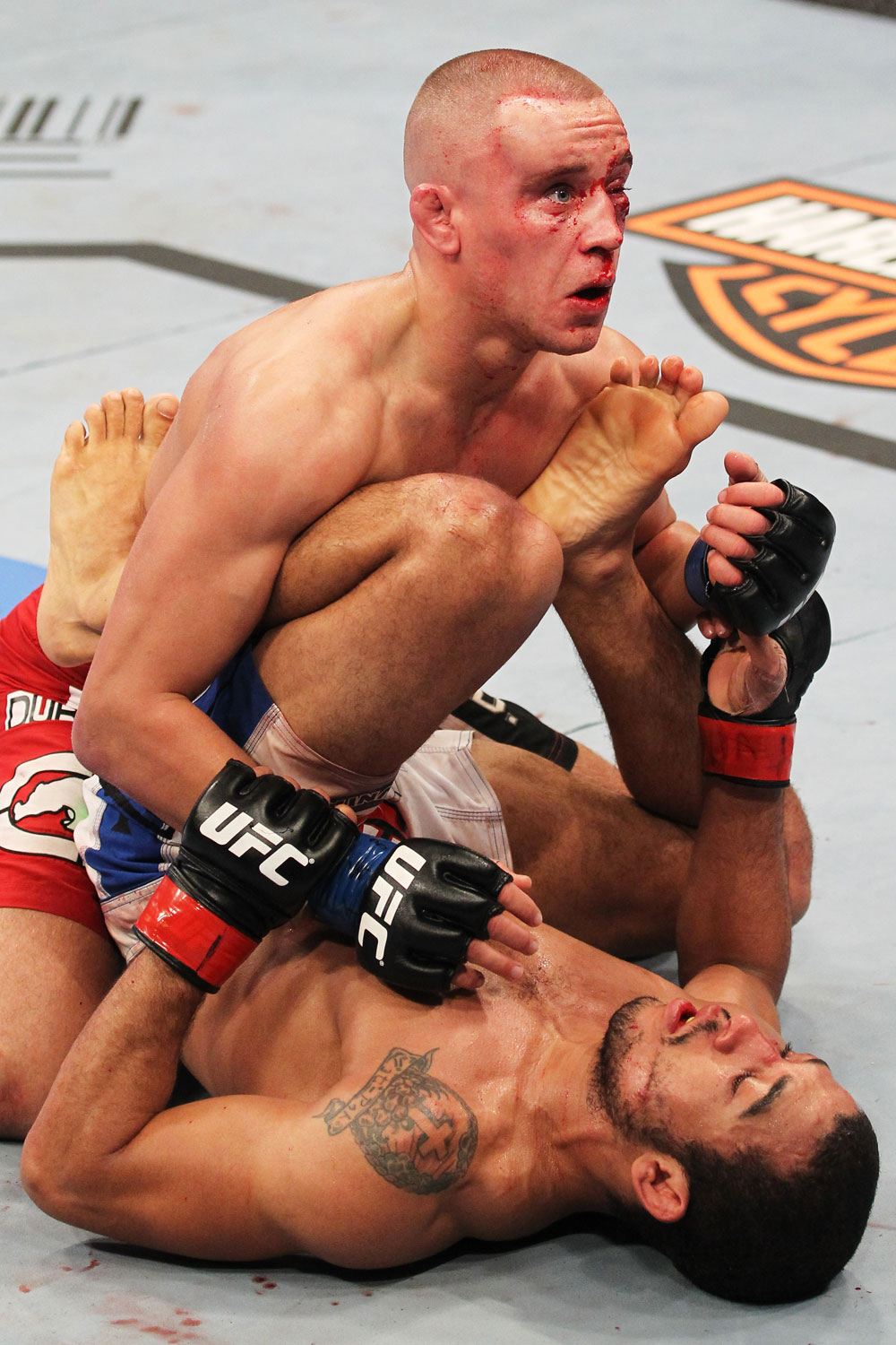 Aldo v Hominick (Photo by Al Bello/Zuffa LLC)
