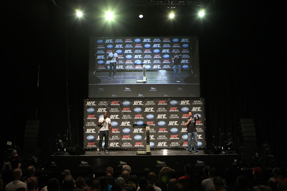 UFC 130 Q&A with Phil Davis and UFC Commentator Mike Goldberg