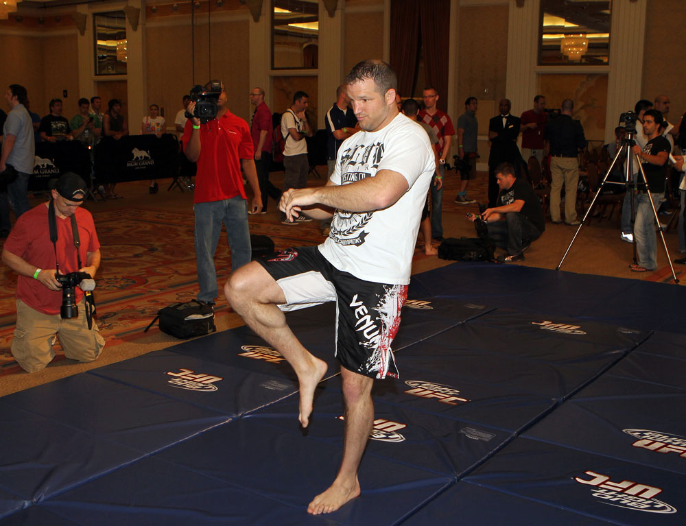 UFC 130 Open Workouts: Matt Hamill