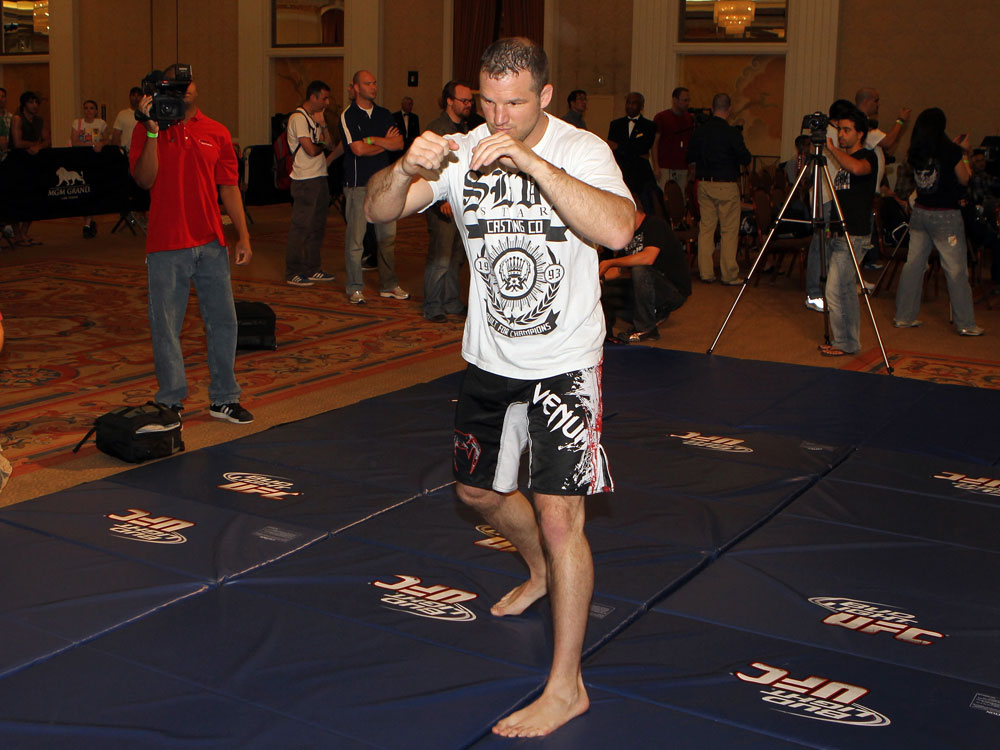 UFC 130 Open Workouts: Matt Hamill