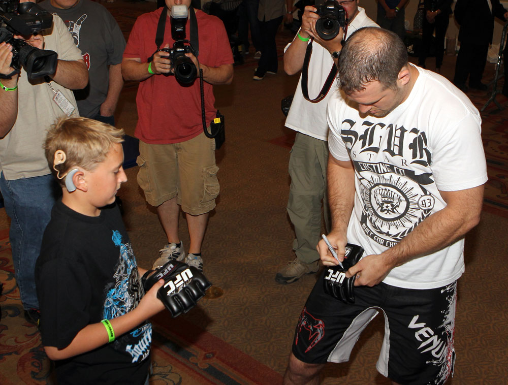 UFC 130 Open Workouts: Matt Hamill