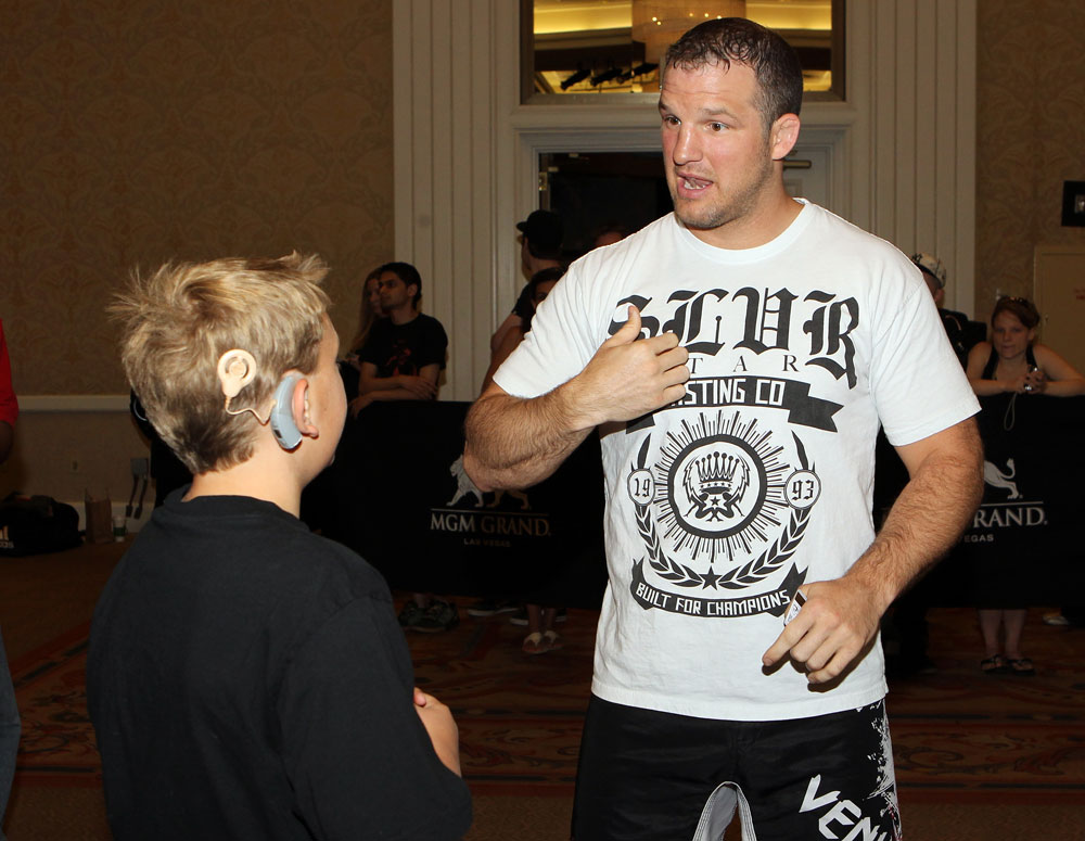 UFC 130 Open Workouts: Matt Hamill