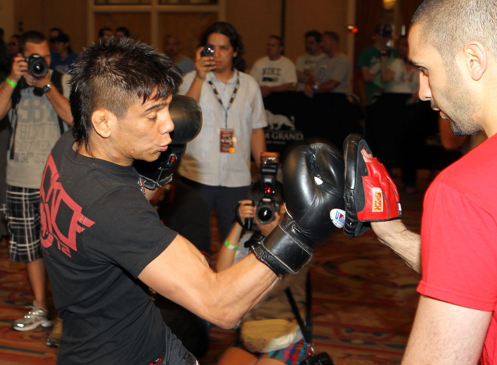 UFC 130 Open Workouts: Miguel Angel Torres
