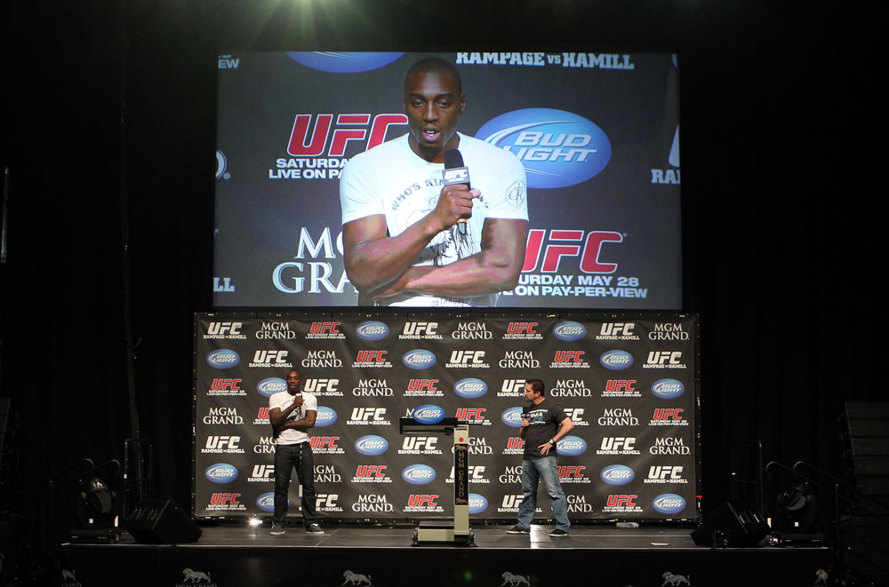 UFC 130 Q&A with Phil Davis and UFC Commentator Mike Goldberg