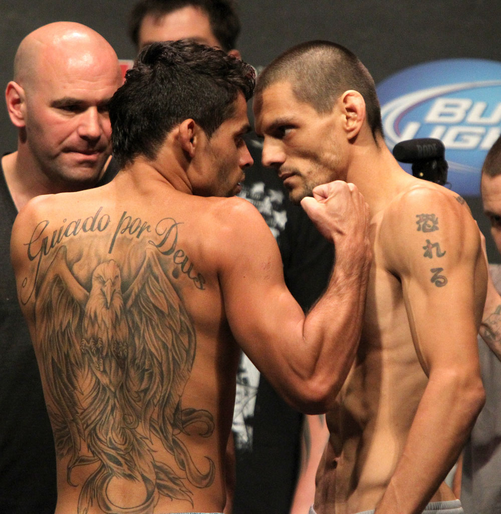 UFC 130 Weigh-ins: Renan Barao vs. Cole Escovedo