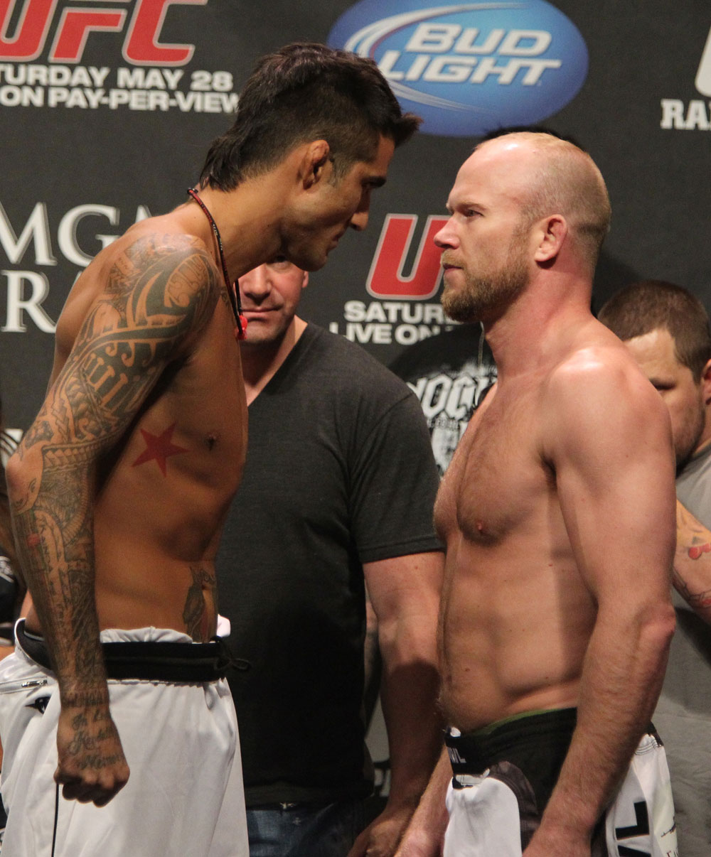 UFC 130 Weigh-ins: Kendall Grove vs. Tim Boetsch