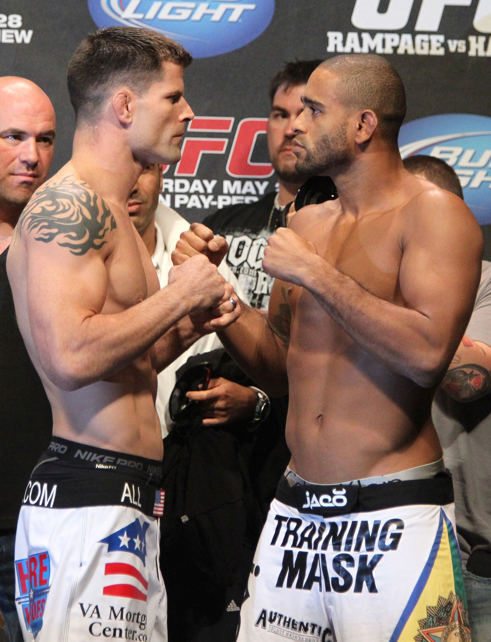 UFC 130 Weigh-ins: Brian Stann vs. Jorge Santiago