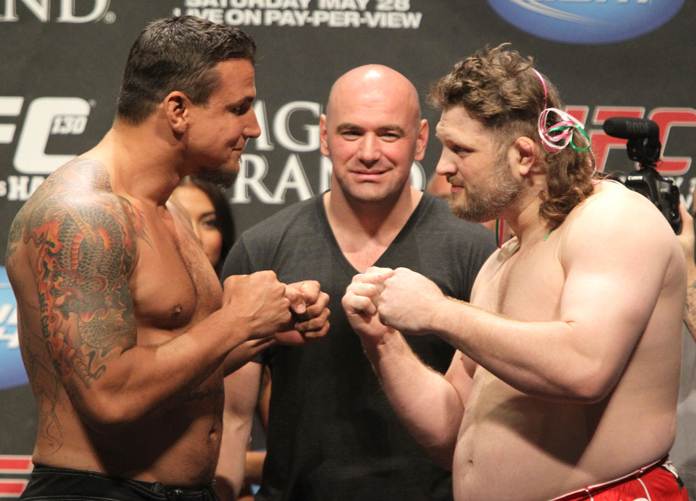 UFC 130 Weigh-ins: Frank Mir vs. Roy Nelson