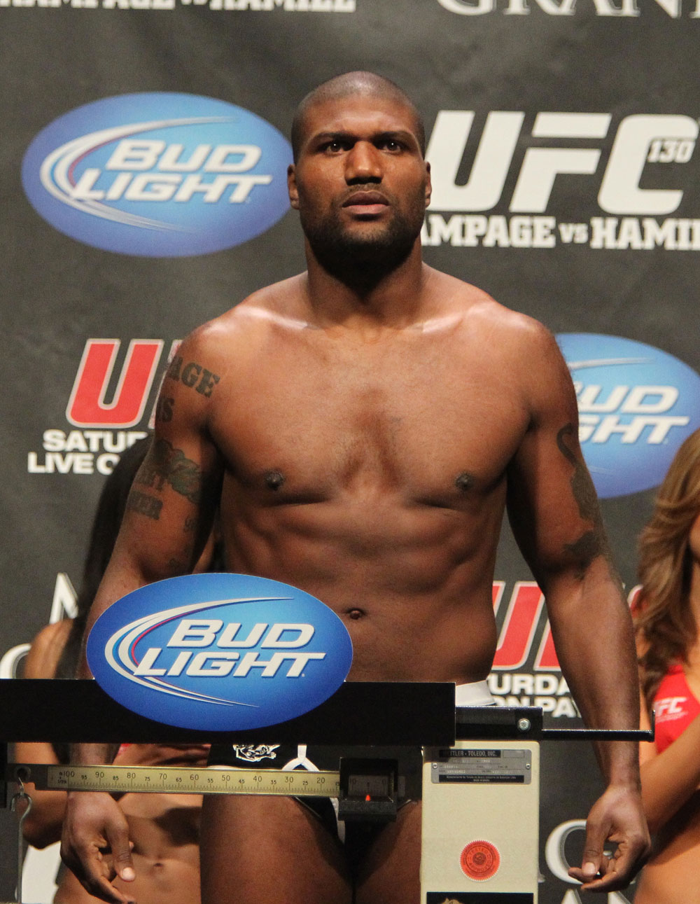 UFC 130 Weigh-ins: Rampage Jackson