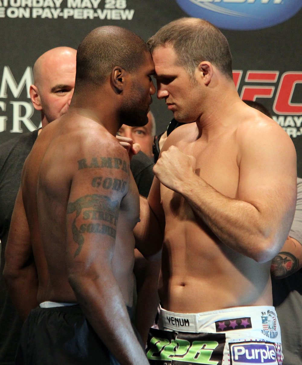 UFC 130 Weigh-ins: Rampage Jackson vs. Matt Hamill