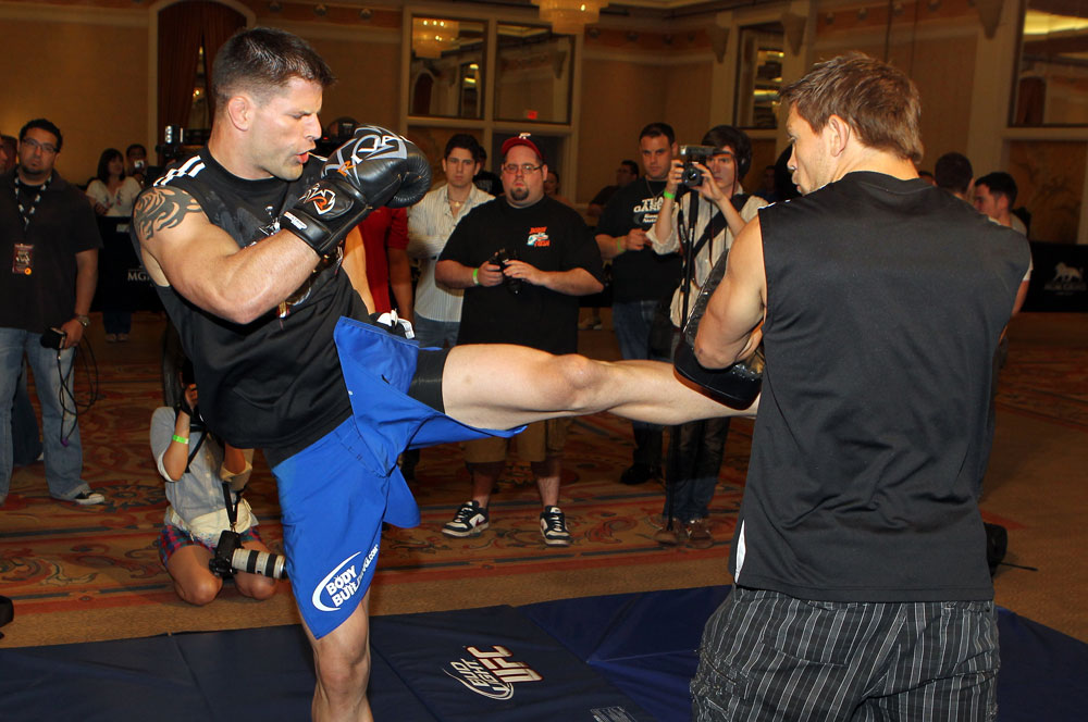 UFC 130 Open Workouts: Brian Stann