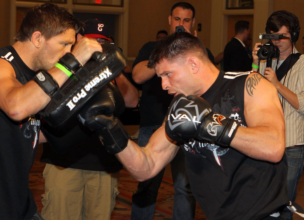 UFC 130 Open Workouts: Brian Stann