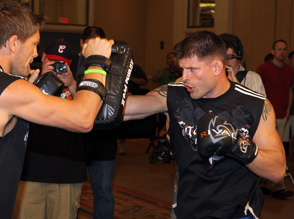 UFC 130 Open Workouts: Brian Stann