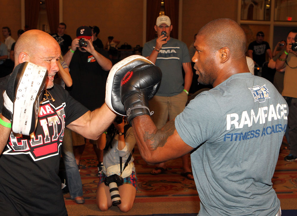 UFC 130 Open Workouts: Rampage Jackson