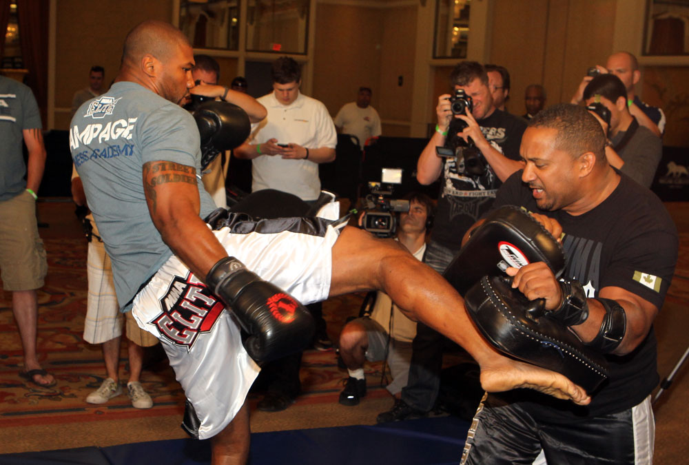 UFC 130 Open Workouts: Rampage Jackson