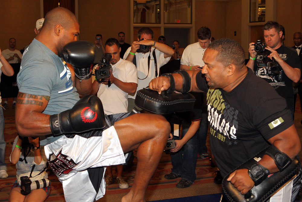 UFC 130 Open Workouts: Rampage Jackson