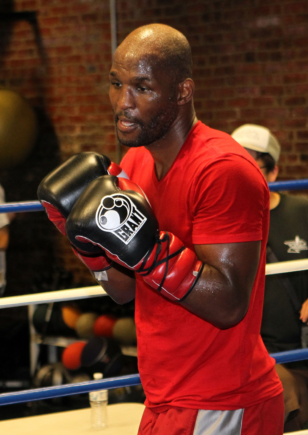 World Champion boxer Bernard Hopkins