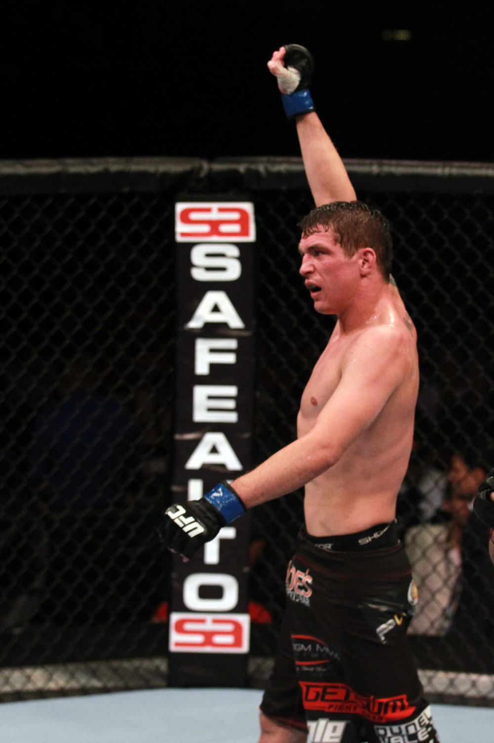 Darren Elkins after his win over Tiequan Zhang