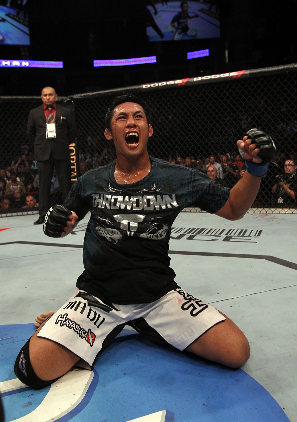 Nam Phan celebrates his win