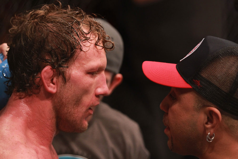 Gray Maynard after the fight