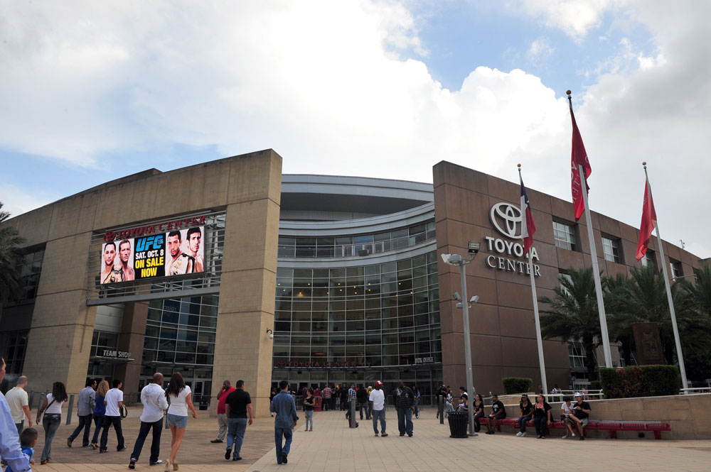 UFC 136 at Toyota Center in Houston, TX
