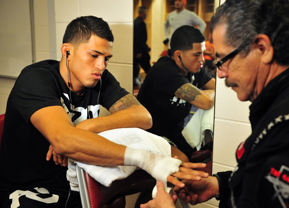 Anthony Pettis before his fight