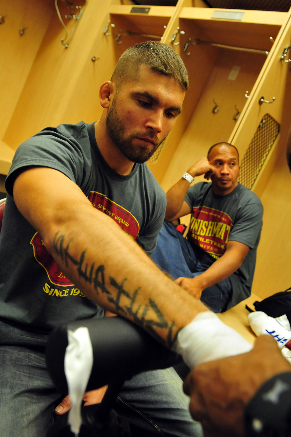 Jeremy Stephens before his fight with Anthony Pettis