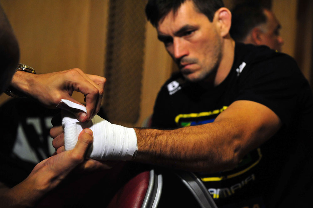 Demian Maia before his fight