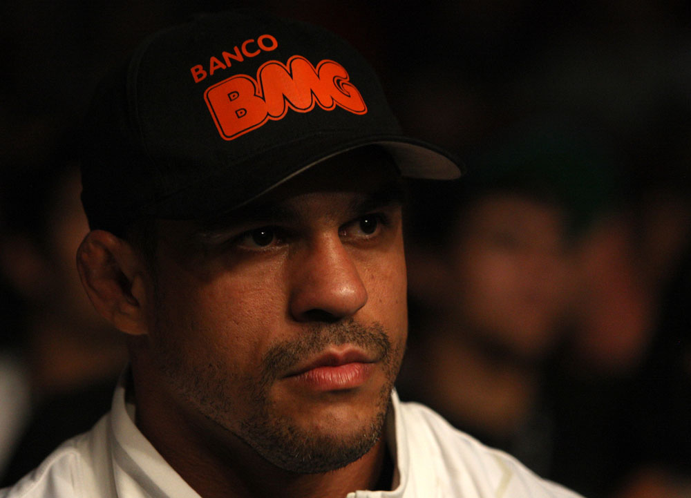 Vitor Belfort attends UFC 136