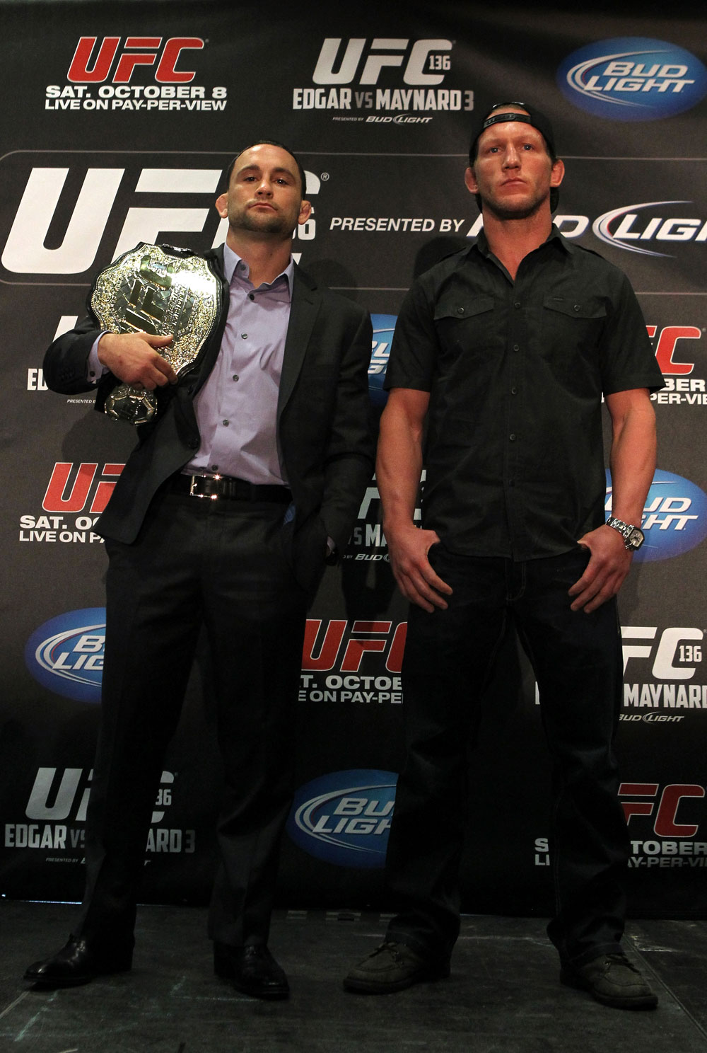Frankie Edgar and Gray Maynard