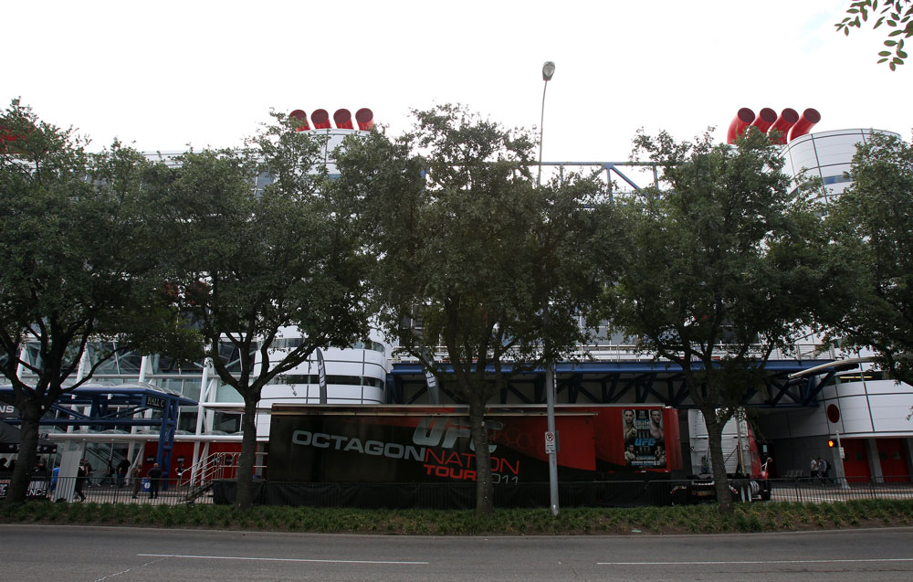 Octagon Nation Tour outside the fan expo