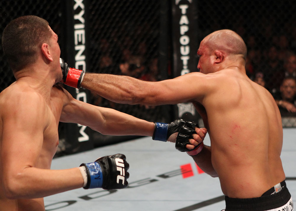 BJ Penn vs Nick Diaz