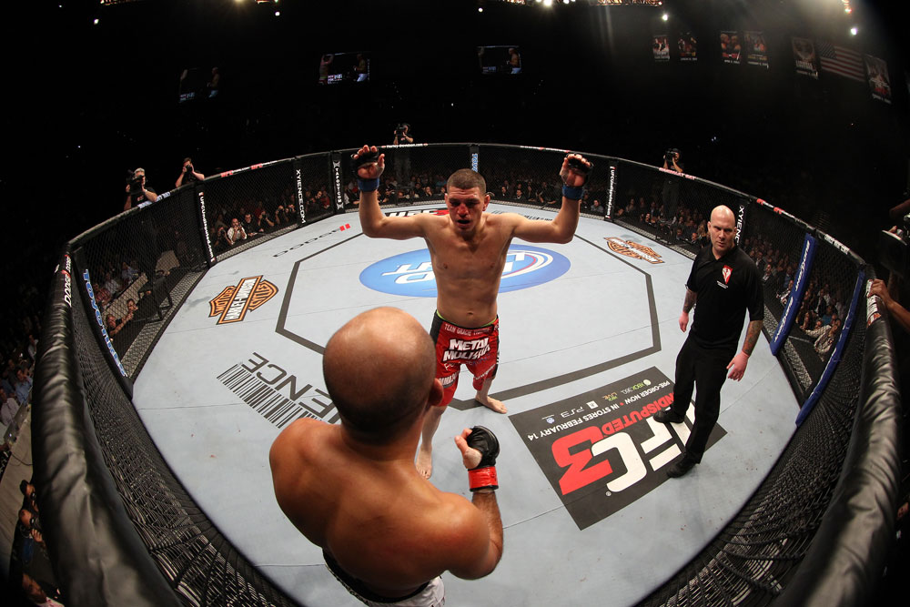 BJ Penn vs Nick Diaz
