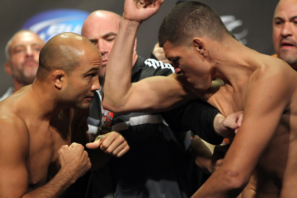 BJ Penn vs Nick Diaz