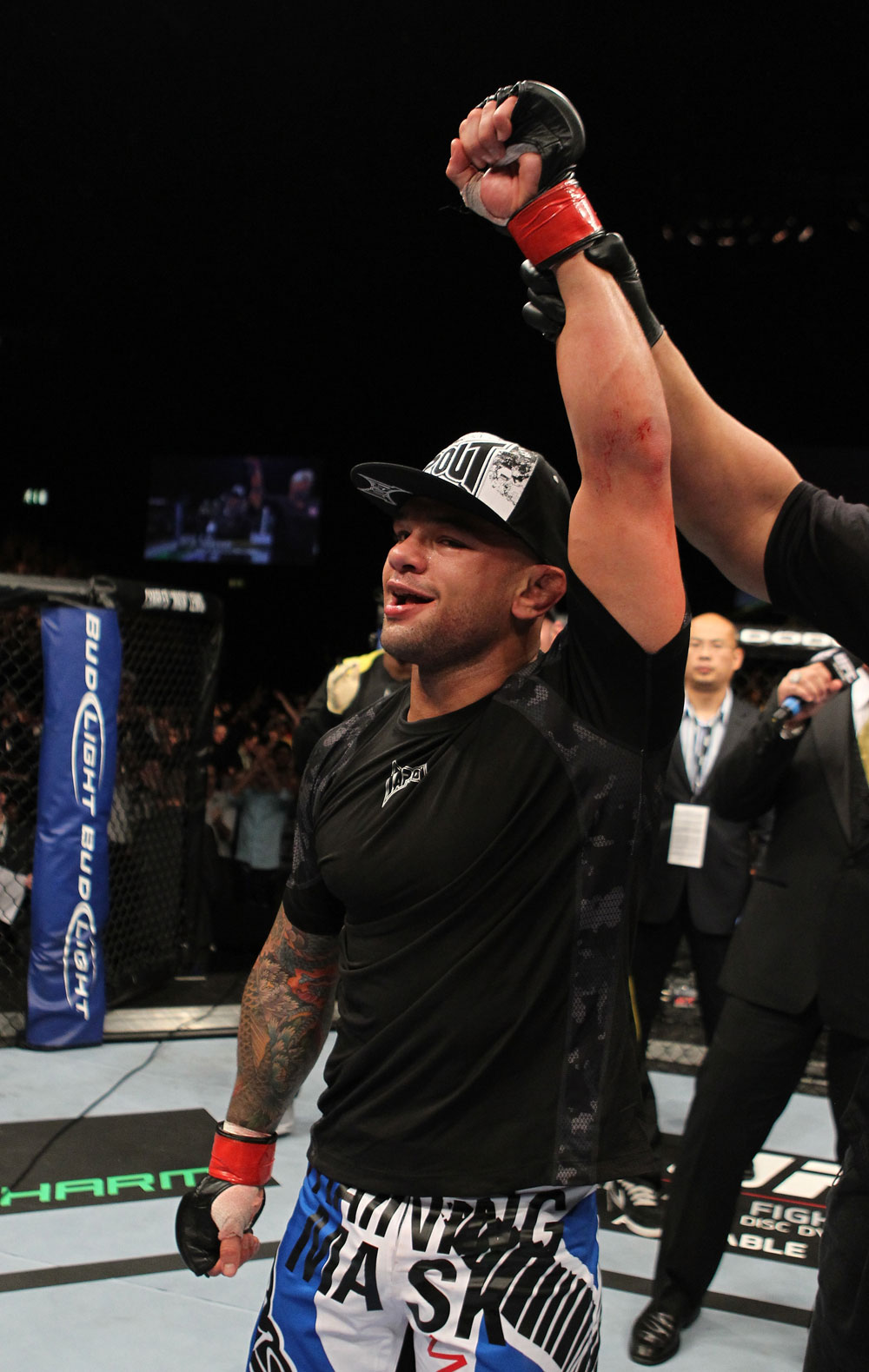 Thiago Alves after his win over Papy Abedi