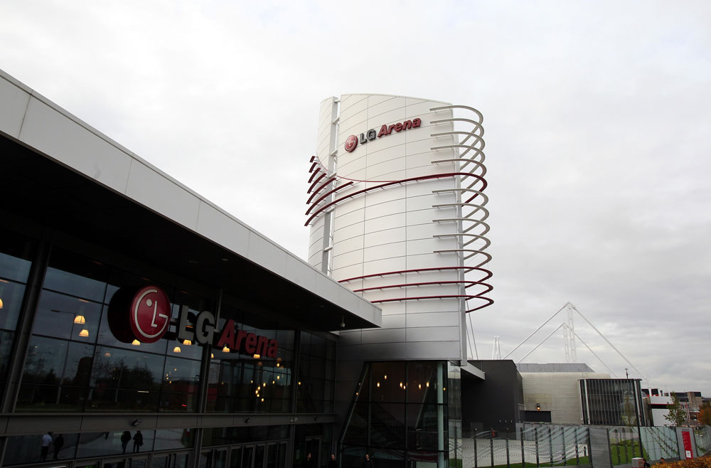 LG Arena in Birmingham, England