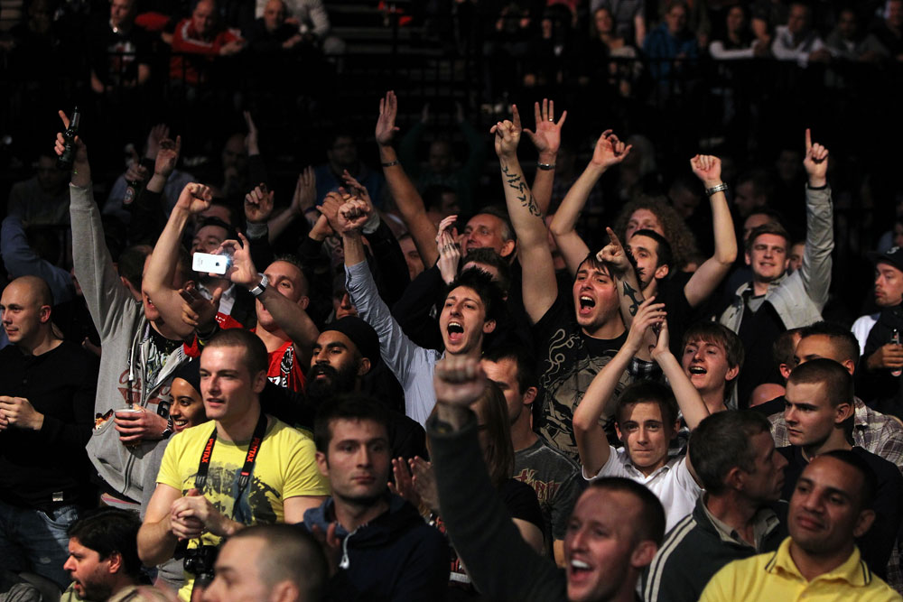 The Crowd in Birmingham, England at the LG Arena