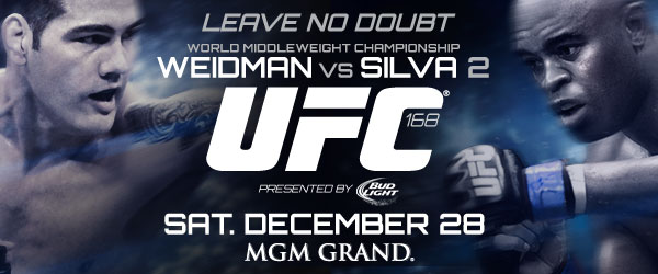 UFC 168: Weidman vs. Silva 2 168graphic