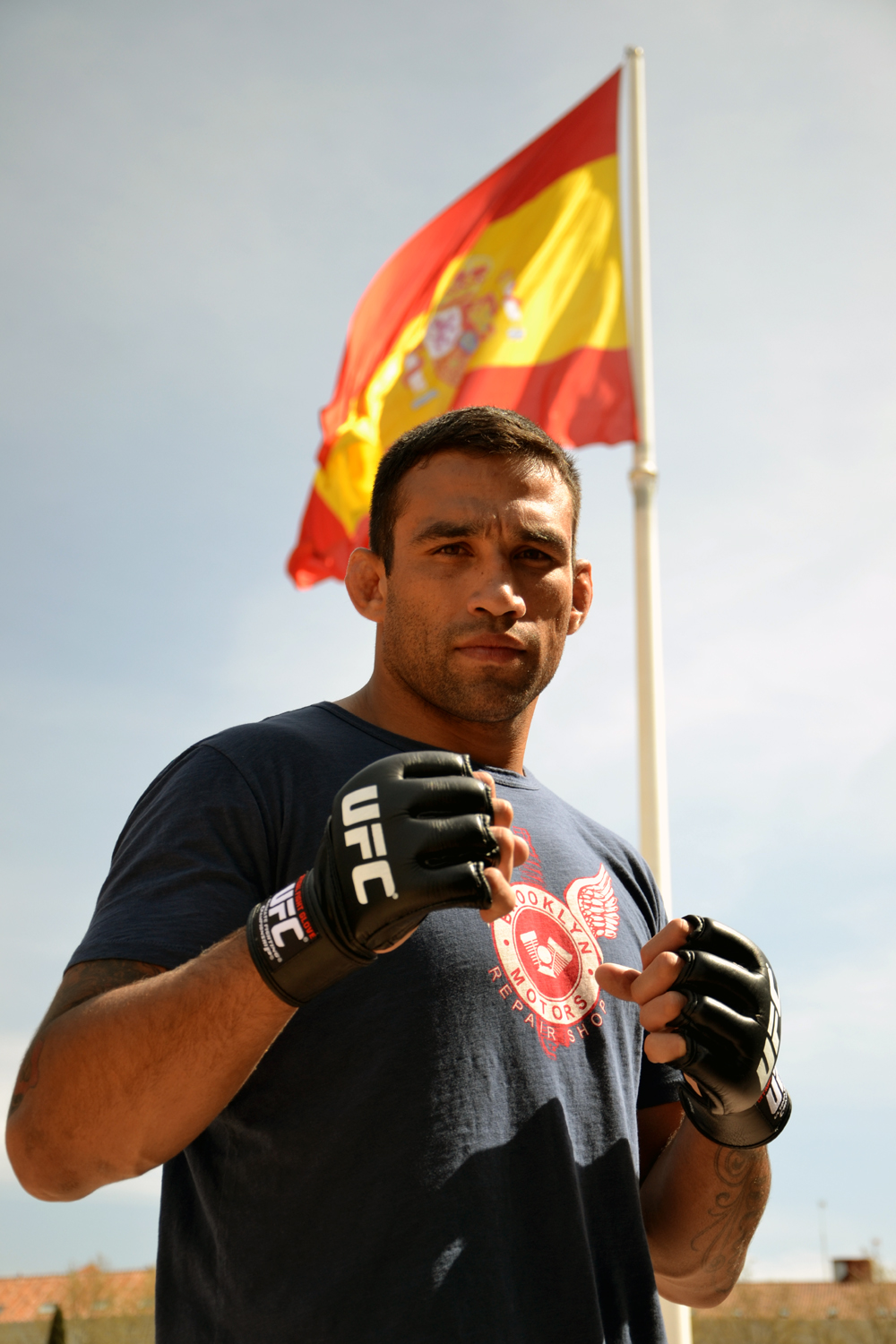 Fabricio Werdum de visita por España UFC Media