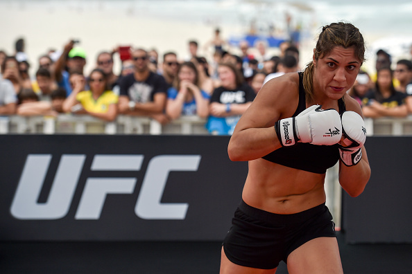 Correia of Brazil holds an open training session at Pepe Beach on July 29, 2015 in Rio de Janeiro, Brazil. (Photo by Buda Mendes/Zuffa LLC)